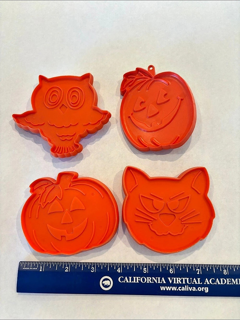 Set of 4 Hallmark cards Halloween cookie cutters